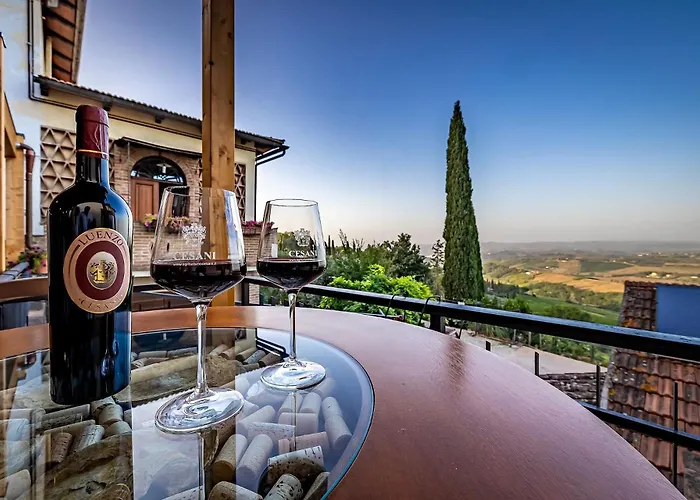 Villa con piscina: Agriturismo Cesani